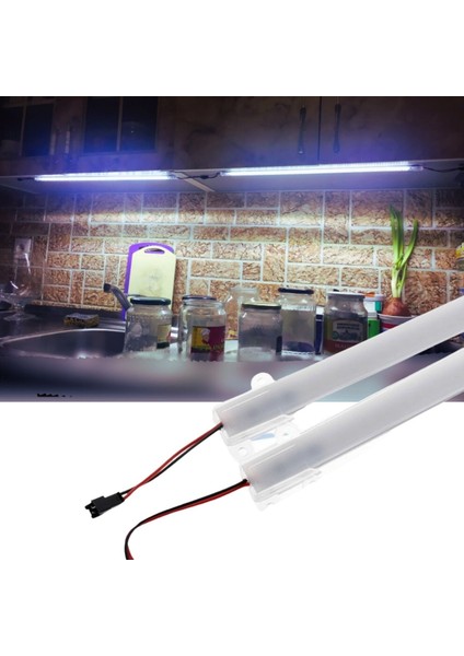 2 Adet 50 cm 220V Opak Çubuk Bar LED Beyaz Işık SB-6554
