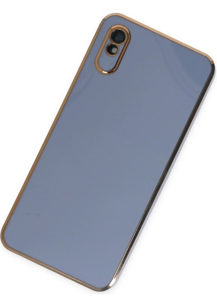 Xiaomi Redmi 9A Kılıf Volet Silikon - Mavi - ALVN9768-7783 modelleri