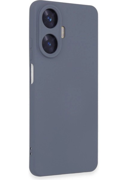 Realme C55 Kılıf Nano Içi Kadife Silikon - Gri - ALVN9998-9436 fırsatları