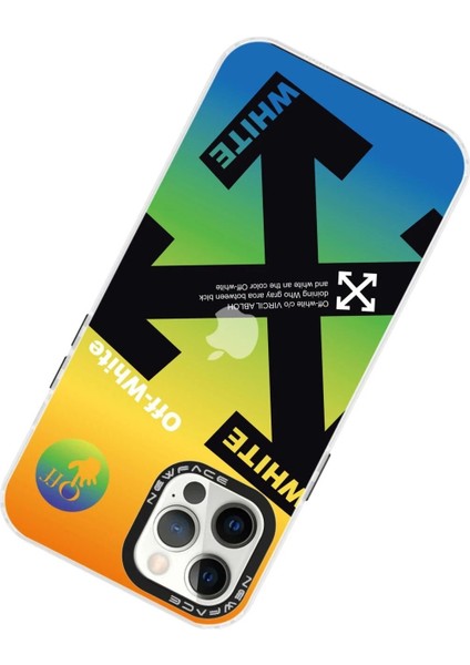 iPhone 12 Pro Max Kılıf Estoril Desenli Kapak - Estoril - 5 - ALVN4085-1707