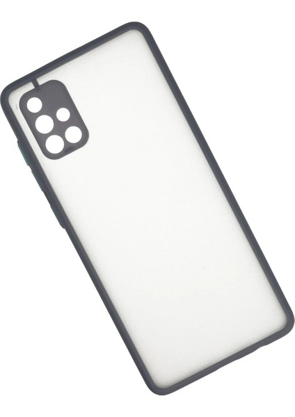 Samsung Galaxy A71 Kılıf Montreal Silikon Kapak - Gri - ALVN6935-6658 fiyatları