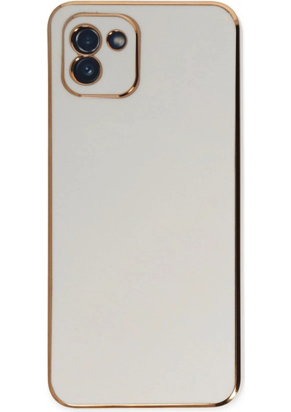 Samsung Galaxy A03 Kılıf Volet Silikon - Beyaz - ALVN8215-8600 fiyatları