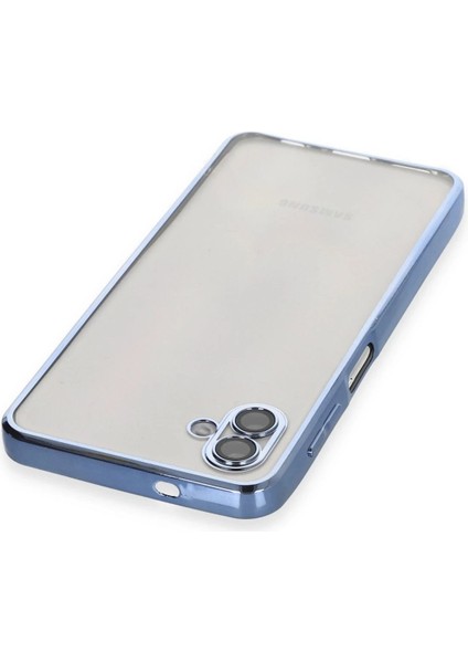 Samsung Galaxy A04 Kılıf Lensli Silikon - Açık Mavi - ALVN3048-1857 modelleri