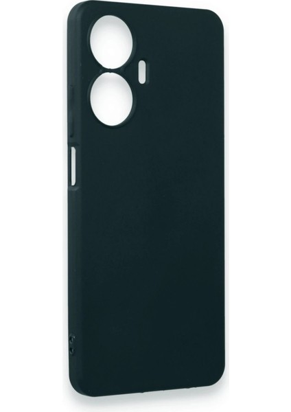 Realme C55 Kılıf First Silikon - Koyu Yeşil - ALVN1812-9467 fırsatları