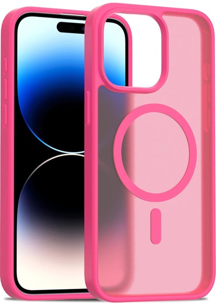 iPhone 14 Pro Max Jota Magsafe Kapak - Rose - ALVN9316-6102 fırsatları