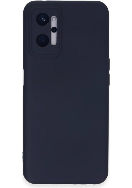 Realme 9i 4g Kılıf Nano Içi Kadife Silikon - Lacivert - ALVN9745-7640