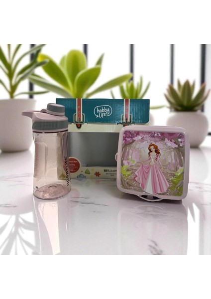 Okul Beslenme Seti: Su Matarası (530ML) ve Desenli Beslenme Kutusu (5PP En Güvenilir Plastik Sınıfı) fiyatları