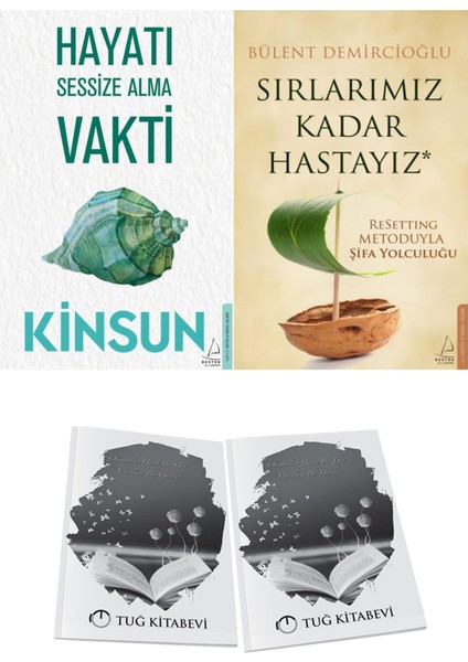 Hayatı Sessize Alma Vakti ve Sırlarımız Kadar Hastayız + Hediyeli