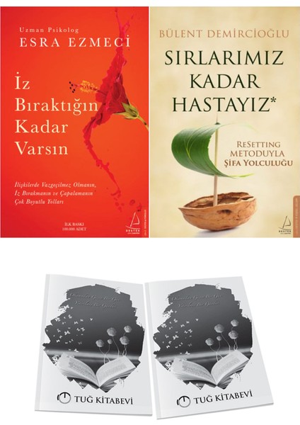 Iz Bıraktığın Kadar Varsın ve Sırlarımız Kadar Hastayız + Hediyeli