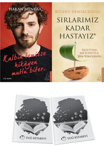 Kalbin Temizse Hikayen Mutlu Biter ve Sırlarımız Kadar Hastayız + Hediyeli