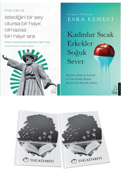 Istediğin Bir Şey Olursa Bir Hayır, Olmazsa Bin Hayır Ara ve Kadınlar Sıcak Erkekler Soğuk Sever + Hediyeli