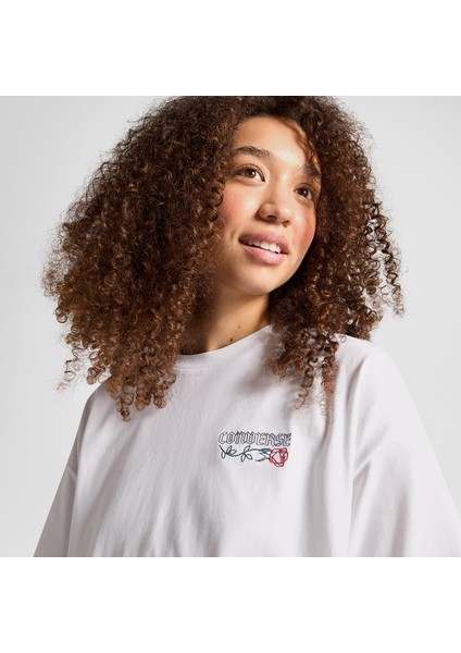 Kadın Baskılı Beyaz T-Shirt fırsatları