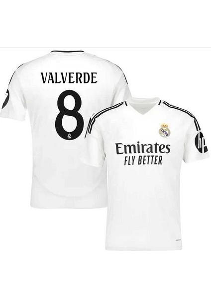 Real Madrid 2024/25 Yeni Sezon Federico Valverde Iç Saha Forması modelleri