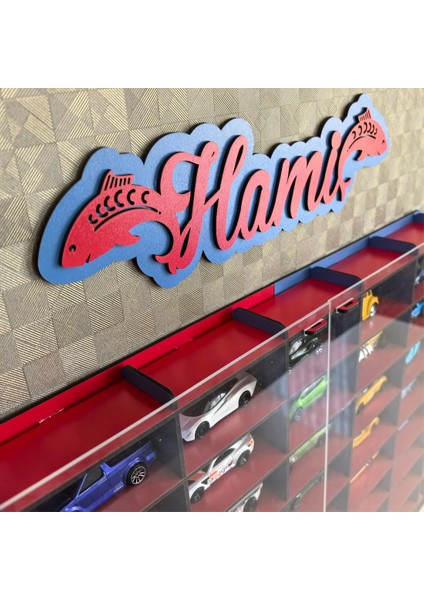 Taraftar Serisi Pleksi Kapaklı 1/64 Ölçek 50ARAÇLIK Hotwheels Matchbox Metal Araç Uyumlu Model Oyuncak Araba Rafı