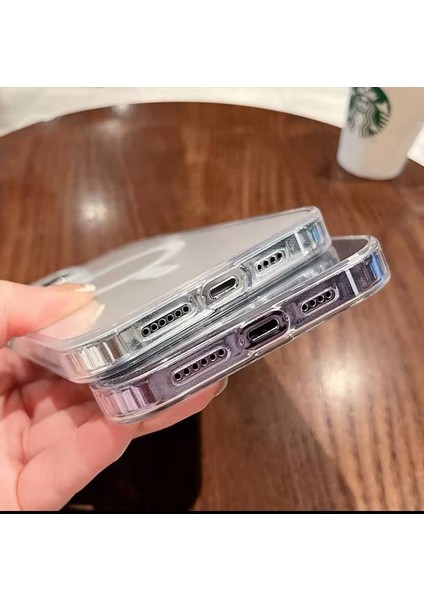 Apple Iphone 15 Uyumlu Şeffaf Kapak Magsafe Manyetik Kablosuz Şarj Kılıf. fiyatları