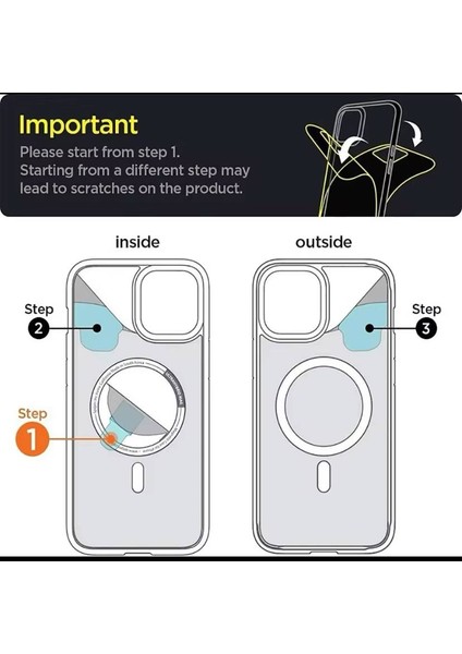 Apple Iphone 15 Uyumlu Şeffaf Kapak Magsafe Manyetik Kablosuz Şarj Kılıf. indirimleri