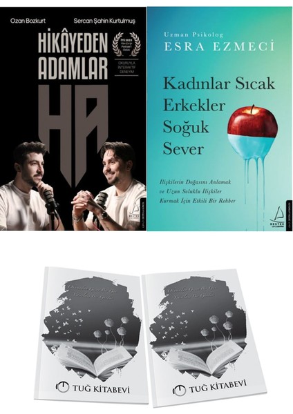 Hikâyeden Adamlar ve Kadınlar Sıcak Erkekler Soğuk Sever + Hediyeli