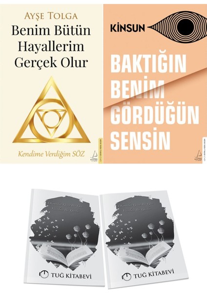 Benim Bütün Hayallerim Gerçek Olur ve Baktığın Benim Gördüğün Sensin + Hediyeli