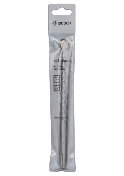 Plus-1 Serisi Sds-Plus Kırıcı Delici Matkap Ucu 10X210 mm