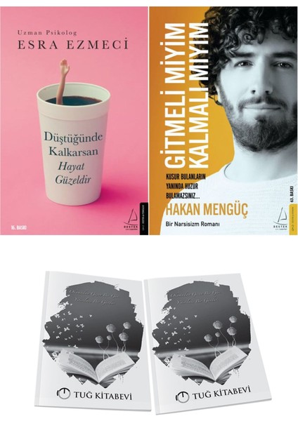 Düştüğünde Kalkarsan Hayat Güzeldir ve Gitmeli Miyim Kalmalı Mıyım? + Hediyeli
