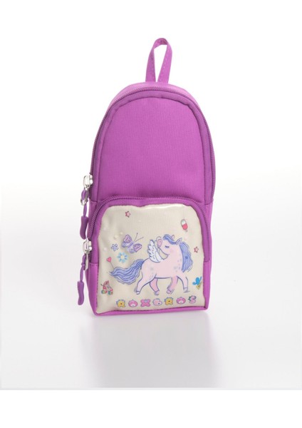 Unicorn Figürlü 3'lü Kız Çocuk Okul Çantası Seti - Kalemlik ve Termal Beslenmeli Ilkokul Çantası fırsatları
