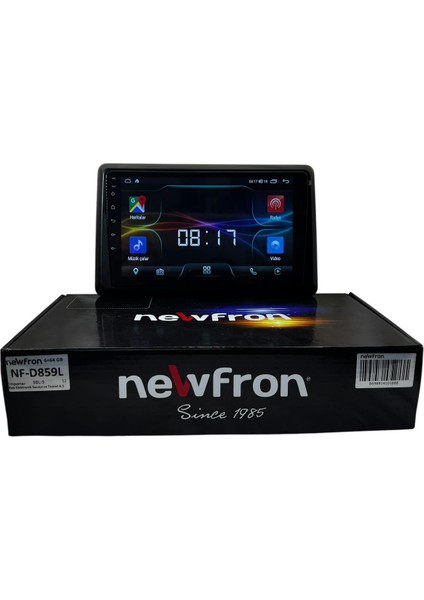 Renault Express (9'') Newfron 6-64 Tam Profesyonel Oem Multimedia