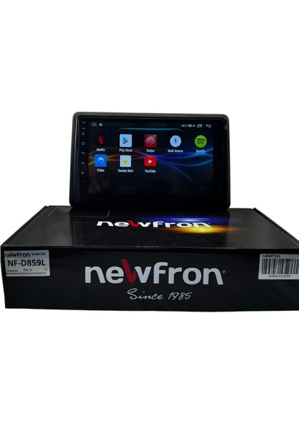 Renault Express (9'') Newfron 6-64 Tam Profesyonel Oem Multimedia modelleri