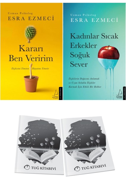 Kararı Ben Veririm ve Kadınlar Sıcak Erkekler Soğuk Sever + Hediyeli