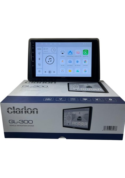 Renault Express (9'') Clarion 4-64 Tam Profesyonel Oem Multimedia (Orj) fiyatları