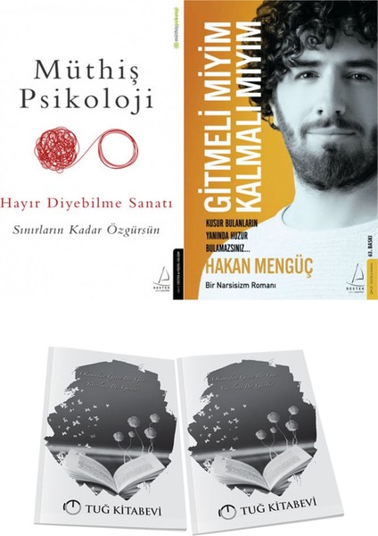 Müthiş Psikoloji Hayır Diyebilme Sanatı ve Gitmeli Miyim Kalmalı Mıyım? + Hediyeli