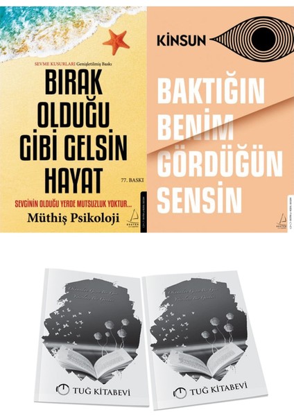 Bırak Olduğu Gibi Gelsin Hayat ve Baktığın Benim Gördüğün Sensin + Hediyeli