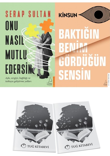 Onu Nasıl Mutlu Edersin ve Baktığın Benim Gördüğün Sensin + Hediyeli