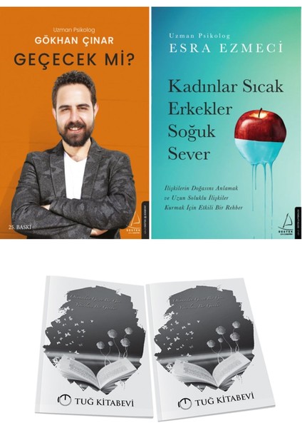 Geçecek Mi? ve Kadınlar Sıcak Erkekler Soğuk Sever + Hediyeli