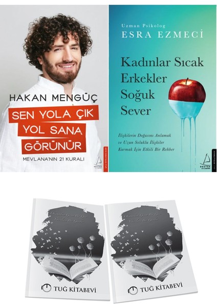 Sen Yola Çık Yol Sana Görünür ve Kadınlar Sıcak Erkekler Soğuk Sever + Hediyeli
