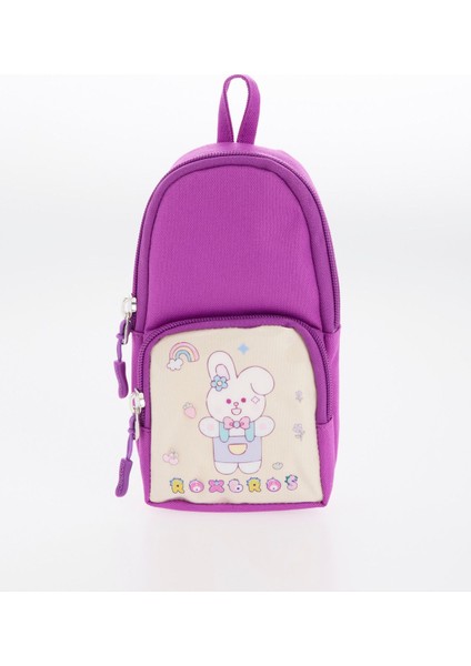 Tavşan Figürlü 3'lü Kız Çocuk Okul Çantası Seti - Kalemlik ve Termal Beslenmeli Ilkokul Çantası fırsatları