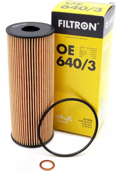 Mercedes E Serisi W210 E200 Yağ Filtresi 2000-2002 Filtron