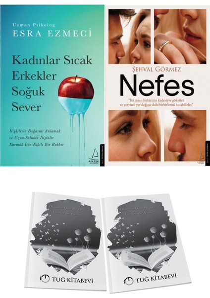 Kadınlar Sıcak Erkekler Soğuk Sever ve Nefes + Hediyeli