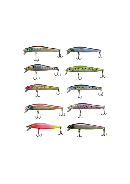 Karışık Rapala 10 Adet