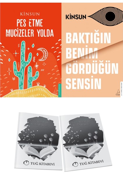 Pes Etme Mucizeler Yolda ve Baktığın Benim Gördüğün Sensin + Hediyeli