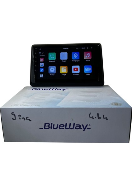 Renault Express (9'') Blueway 4-64 Profesyonel Oem Multimedia