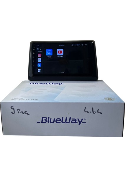 Renault Express (9'') Blueway 4-64 Profesyonel Oem Multimedia fırsatları