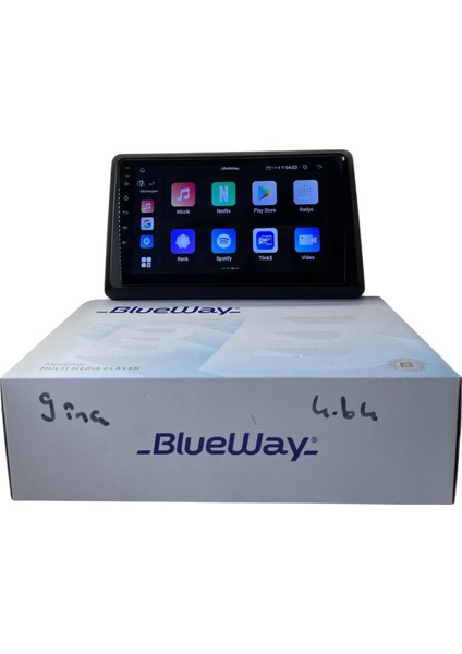 Renault Express (9'') Blueway 4-64 Profesyonel Oem Multimedia indirimleri