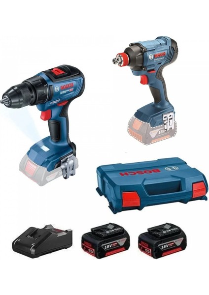Gdx 180-LI + Gsr 18V-50 Akülü Set