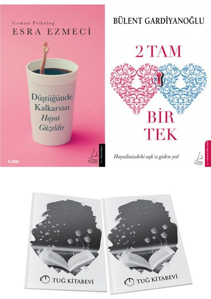 Düştüğünde Kalkarsan Hayat Güzeldir ve 2 Tam Bir Tek + Hediyeli