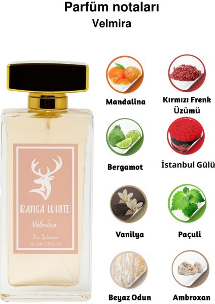Velmira Kadın Parfümü 110 ml modelleri
