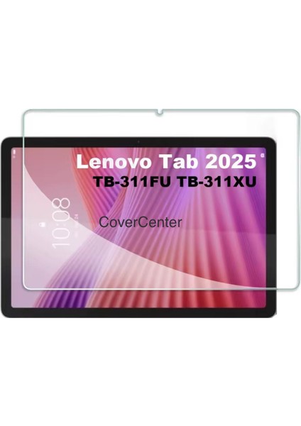 Lenovo Tab TB311FU 10.1 Inç Uyumlu Temperli Ekran Koruyucu Kirilmaz Cam 2025 10.1" Wuxga ZAEH0039TR
