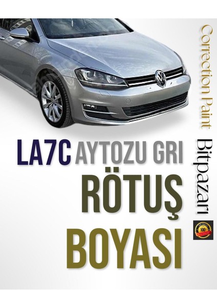 Volkswagen Aytozu Gri - LA7C - Profesyonel Çizik ve Taş Izi Giderici Rötuş Boyası 20ML.