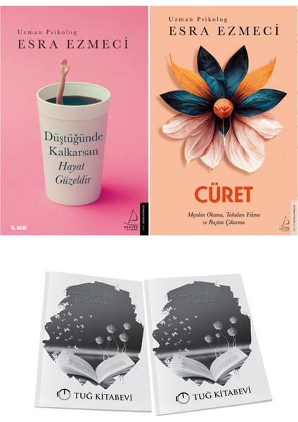 Düştüğünde Kalkarsan Hayat Güzeldir ve Cüret + Hediyeli