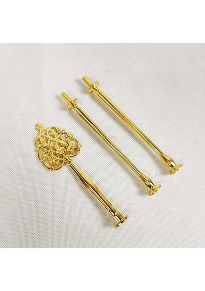 Kek Stant Aparatı Çini Desenleri Gold