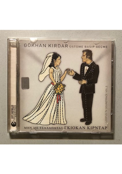 Gökhan Kırdar Üstüme Basıp Geçme CD (Orijinal 2005 Baskı Cd)